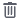 Trash icon for <strong>delete</strong> button
